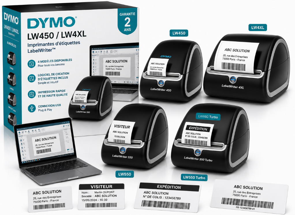 Imprimante DYMO LW450 / LW4XL