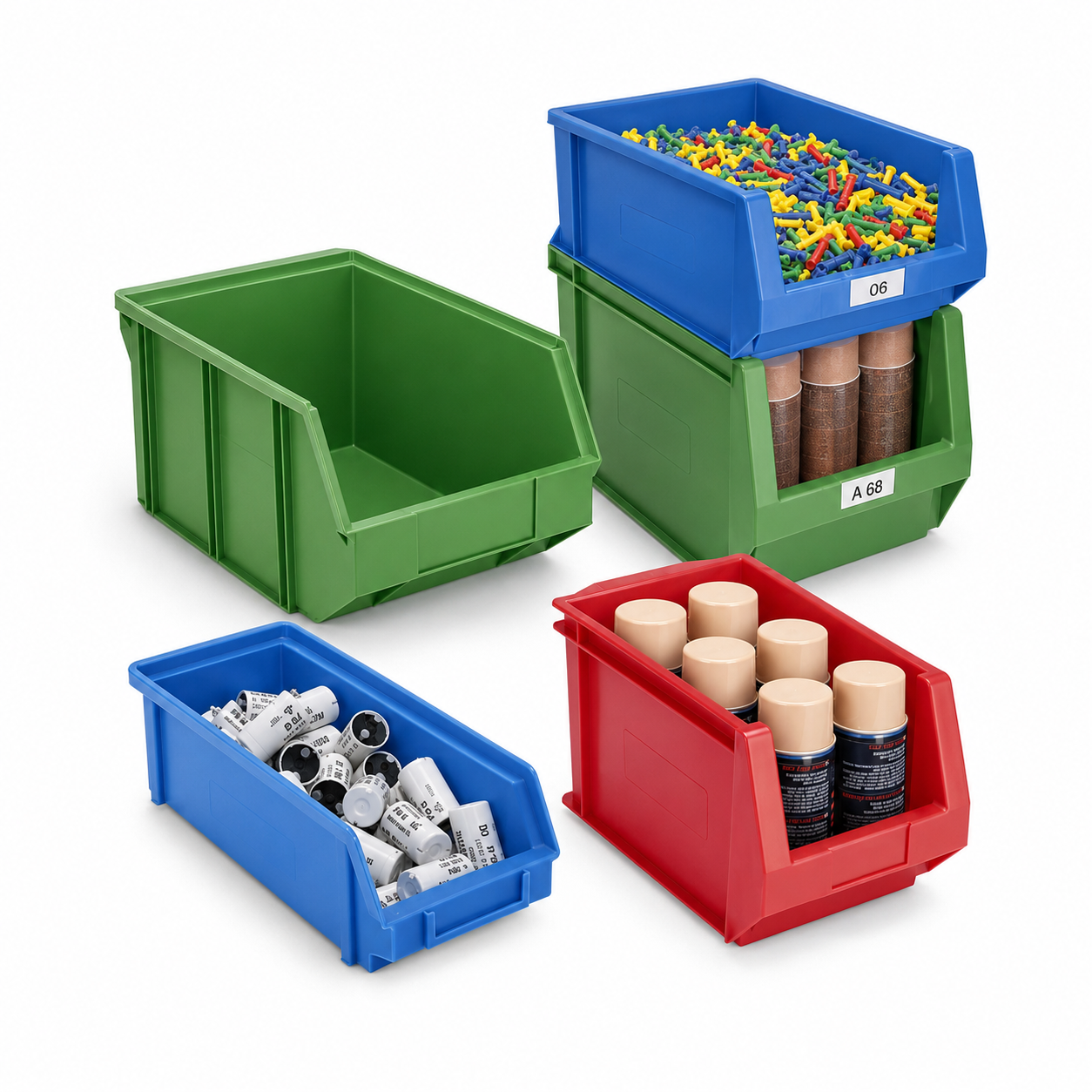 Bacs de Rangement en Plastique
