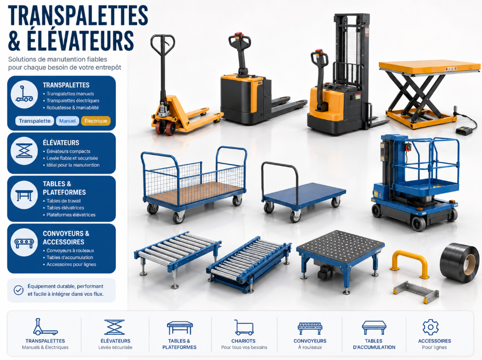 Transpalettes & Élévateurs
